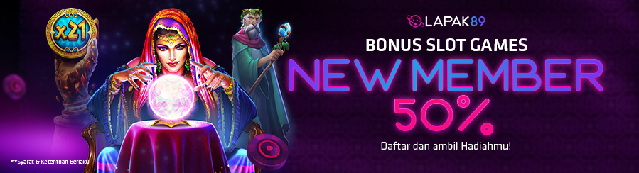 Bonus New Member 50% Slots